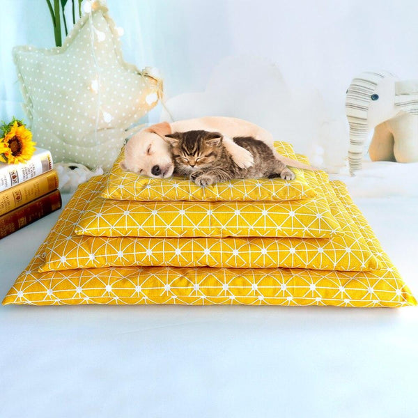 Soft Warm Pet Plaid Mattress