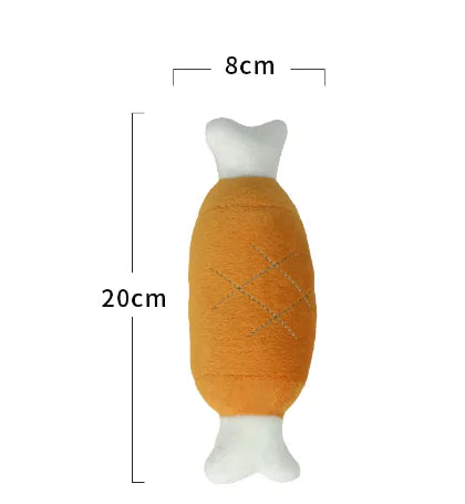 Plushy Chicken Leg Toy